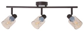 Lampa sufitowa ze szklanym kloszem 9x58 cm Agra – Candellux Lighting