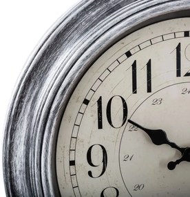 Zegar w stylu retro, ozdoba naścienna upiększająca wnętrze