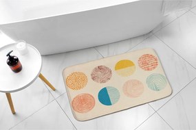 Dywanik łazienkowy Dywanik łazienkowy Kółka Linie