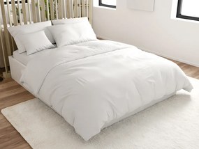 PrzytulneMieszkanie.pl PrzytulneMieszkanie.pl Biała pościel bawełniana Standard guziki