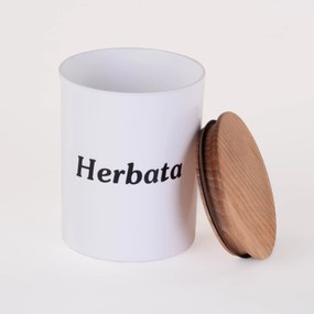 Pojemnik kuchenny do przechowywania suchych produktów HERBATA, 1,2 l