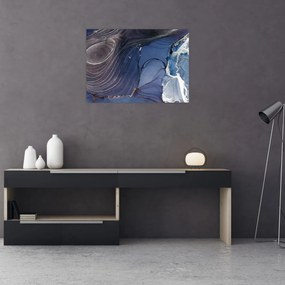 Obraz na szkle - Atrament marmurkowy (70x50 cm)