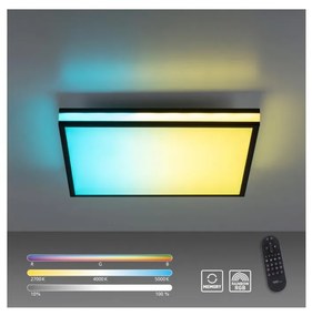 JUST LIGHT. 14110-18-LED RGBW Oświetlenie ściemnialne MARIO BLACK LED/19,5W/230V+RC