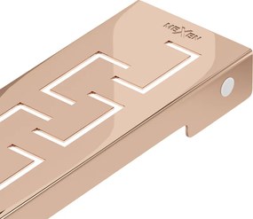 Mexen Flat M15 maskownica do odpływu liniowego 50 cm, różowe złoto - 1624050