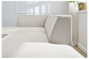 Beżowy narożnik modułowy (lewostronny/w kształcie litery L) Megeve – Bobochic Paris