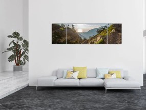 Obraz - Góra Olimp (170x50 cm)