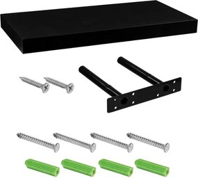 Półka ścienna STILISTA VOLATO - czarny mat 110 cm