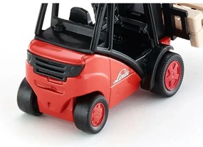 Bruder 2511 Wózek widłowy Linde z 2 paletami, 1:16, 29 x 22 x 9 cm