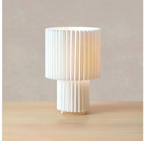 Markslöjd 108895 - Lampa stołowa CATIS 1xE27/60W/230V 32 cm biała