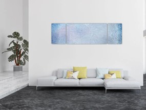 Obraz - Mandale w niebieskim (170x50 cm)