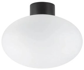 Ideal Lux - Plafon zewnętrzny CLIO 1xE27/42W/230V IP44 czarny