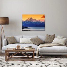 Obraz - Jezioro Pukaki (70x50 cm)