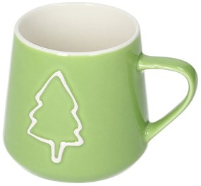 Kubek Winter Pine 10x13x9 cm