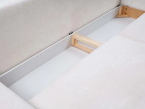 Sofa BOHO z funkcja spania i pojemnikiem BRUDNA BIEL PERFECT HARMONY 01