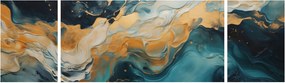 Obraz - Abstrakcja (170x50 cm)
