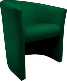 Fotel CLUB tkanina Welur elegancki fotel tapicerowany do salonu i gabinetu : Kolor tkaniny - VELVET - MG25