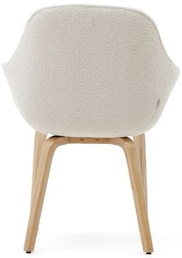 Białe krzesło Aleli – Kave Home