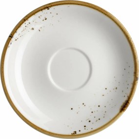 Spodek do espresso Mäser Pintar Biało-brązowekropki 13 cm, S