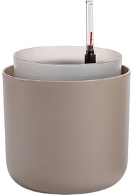 Plastia Doniczka samonawadniająca Tolita brązowy, śr. 16 cm, śred. 16 cm