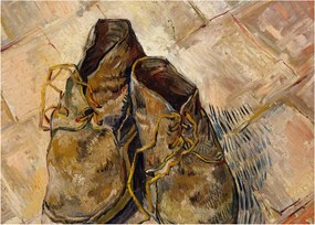 Obraz - Vincent van Gogh, Shoes, reprodukcje (70x50 cm)