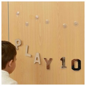 Masterkidz dwustronne akrylowe lustra litery liczby alfabet montessori