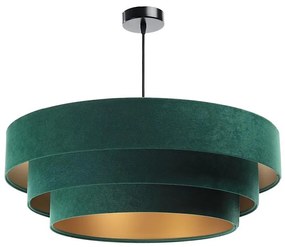 Lampa wisząca TRINITI 1xE27/60W/230V zielono-złota