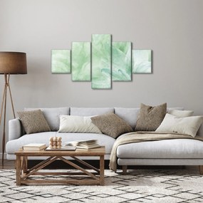 Obraz - Zielony kwiat (125x70 cm)