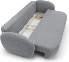 Sofa OLIO z funkcja spania i pojemnikiem JASNY SZARY ARAGON 93