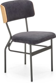 Krzesło Smart z oparciem ze sklejki giętej