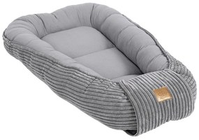 Szary kokon dla niemowląt 55x83 cm – Meowbaby