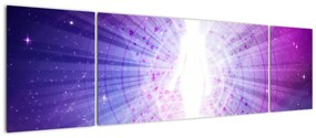 Abstrakcyjny obraz - Kobieta (170x50 cm)