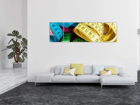 Obraz mierników koloru (170x50 cm)