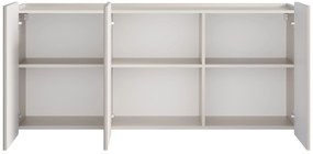 Komoda Malmi 150 cm wisząca - kaszmir / złoty