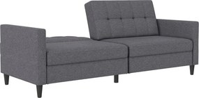 Szara rozkładana sofa 203 cm Hartford – Støraa