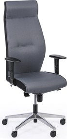 Krzesło dyspozytorskie MEGA PLUS, ciemnoszary