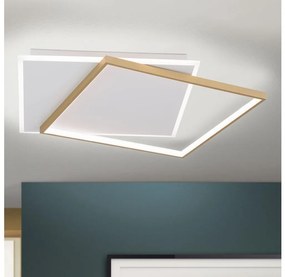 Orion DL 7-692 LED 50W 230V białe/złote ściemnialne oświetlenie sufitowe EMANUEL