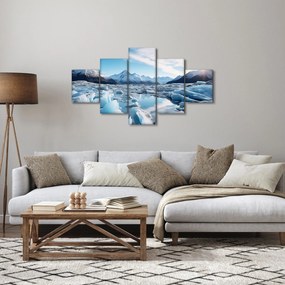 Obraz - Formacje lodowcowe (125x70 cm)