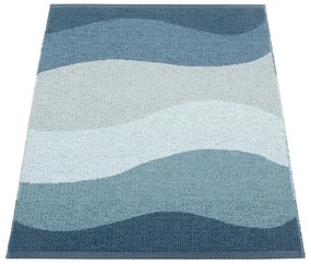 Niebieski dywan odpowiedni na zewnątrz 70x100 cm Urvi Water – Pappelina