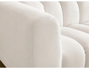 Biały narożnik (prawostronny/z szezlongiem) Talia – Bobochic Paris