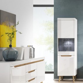 Witryna NORDICO 197 x 53 cm stojąca