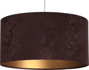 Lampa wisząca HOME 50 brązowa/złota