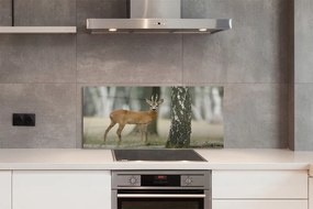 Szkło Ozdobne do Kuchni Król Lasu w Swoim Królestwie