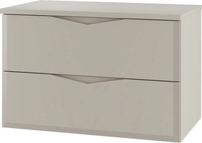 Kaszmirowy Zestaw Łazienkowy 80cm Szafka z Blatem Delica