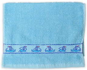 Ręcznik dziecięcy KIDS niebieski 30x50 cm