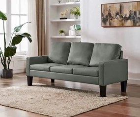 Szara nowoczesna sofa - Clorins 3X