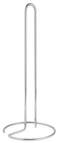 Stalowy stojak na ręczniki papierowe w kolorze srebra z połyskiem ø 14 cm Luxy – Metaltex