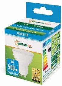 Żarówka LED Zimna GU10 230V 6W 13266