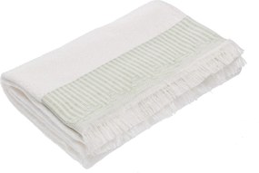 Ręcznik Trevor 70x140cm white green