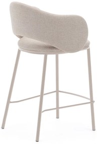 Kremowy hoker (wysokość siedziska 65 cm) Maina – Kave Home
