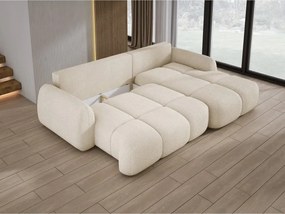 Narożnik COCO WIND z funkcją spania poduszkami i pojemnikiem NOW OR NEVER 02 WERSAL